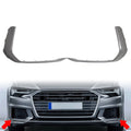 2pcs Front Bumper Lower Side Grill Cover for Audi A6 C8 S6 (2019–2024) Silver Grey