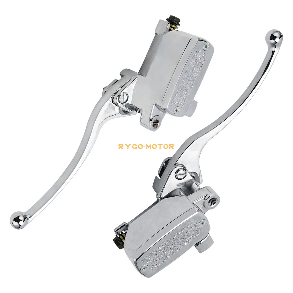 1" Hydraulic Control Brake Master Cylinder & Clutch Lever for Motorcycle