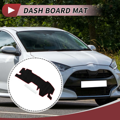 Dashboard Dash Cover Mat for Toyota Yaris 2020–2024 Sun Protector Pad