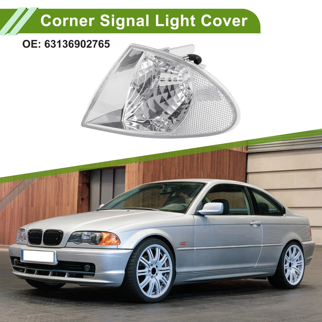 Left Corner Signal Light Cover Clear Lens for BMW 3 Series (2012–2019)