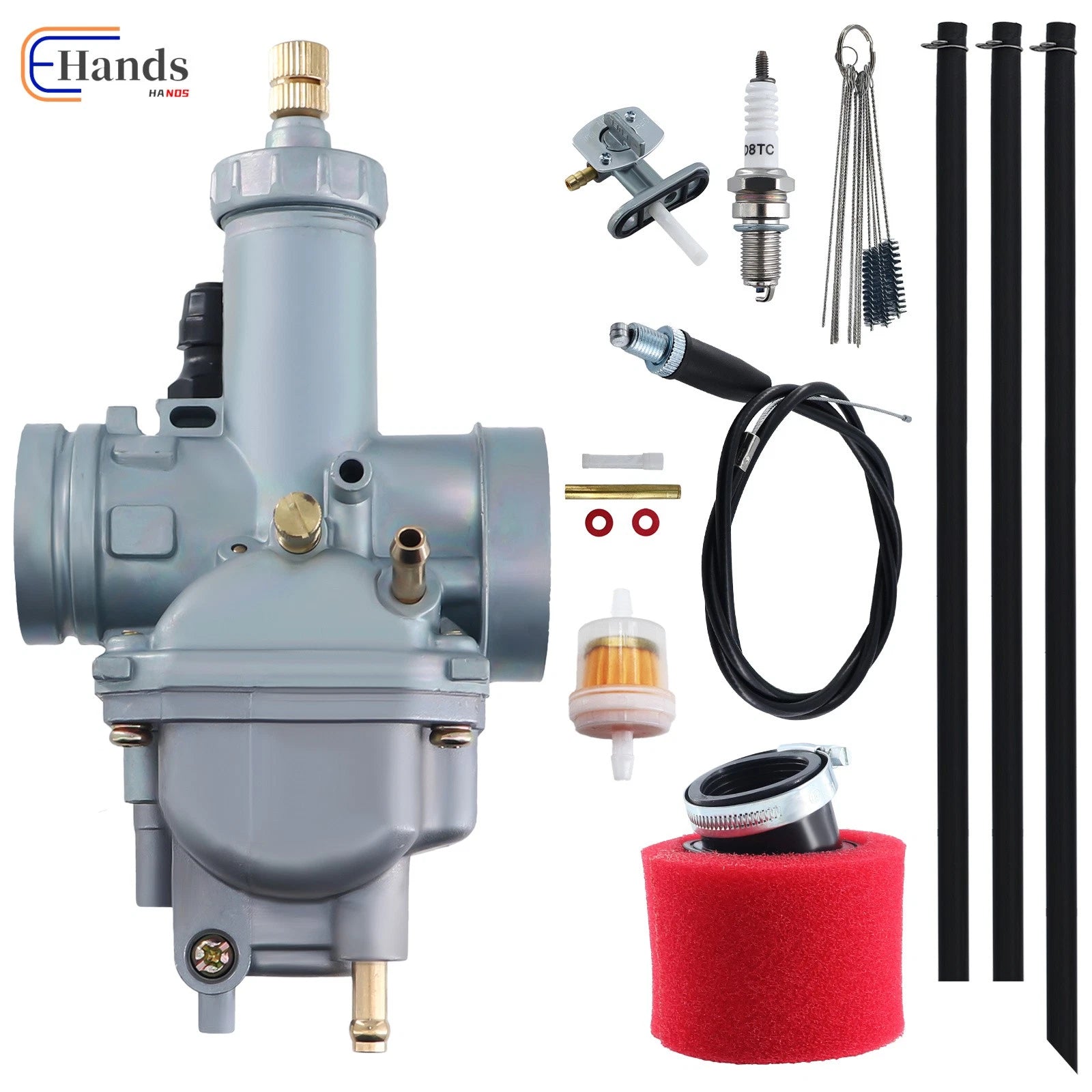 Carburetor for Kawasaki Bayou 220 KLF220A (1988–2002) 15003-1080 w/ Throttle Cable