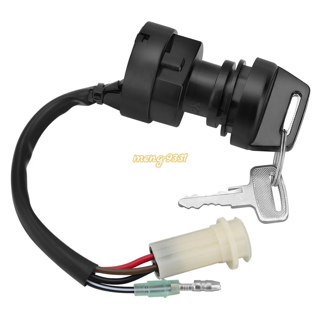 2-Position Ignition Key Switch for Yamaha (2FH-82510-02-00, 2FH-82510-09-00)