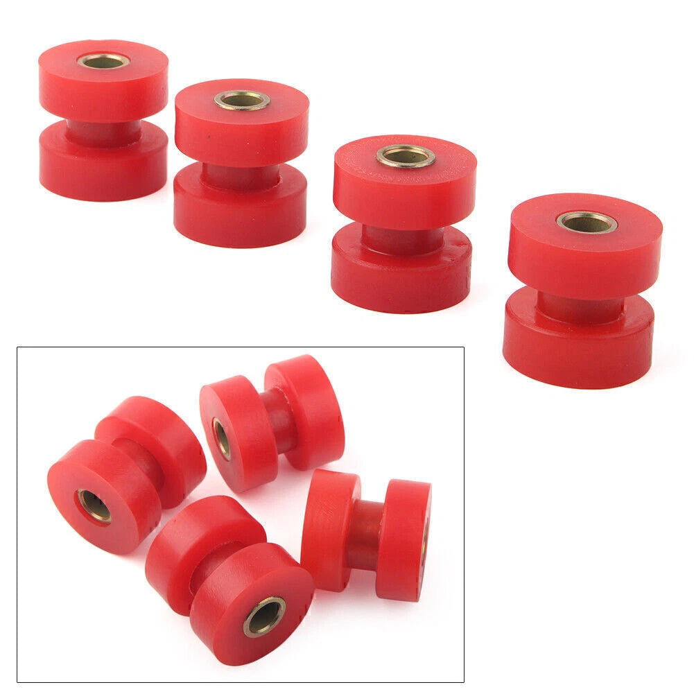Exhaust Bushings for Peterbilt Motorcycle (90.9053R) Red
