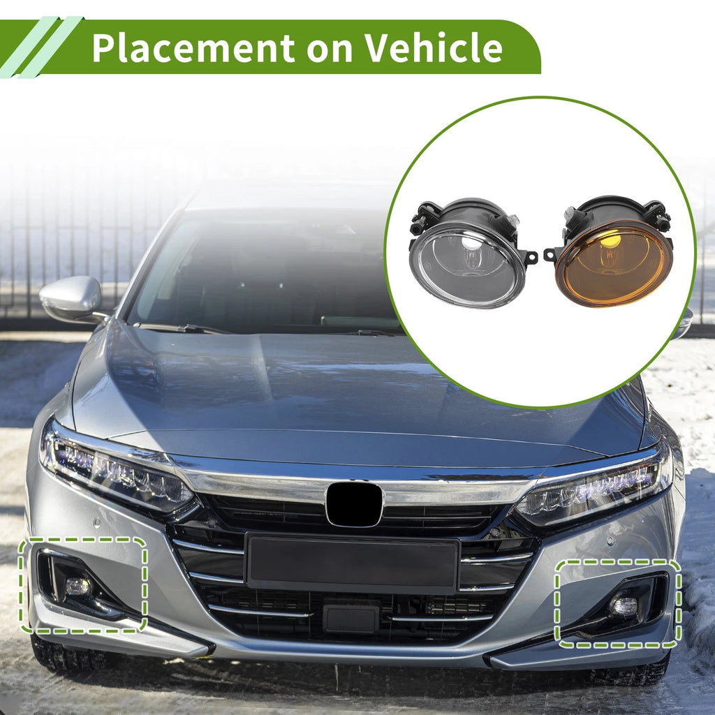 Fog Light Grill Pair Left Right Replacement for BMW M5 (2012–2018)