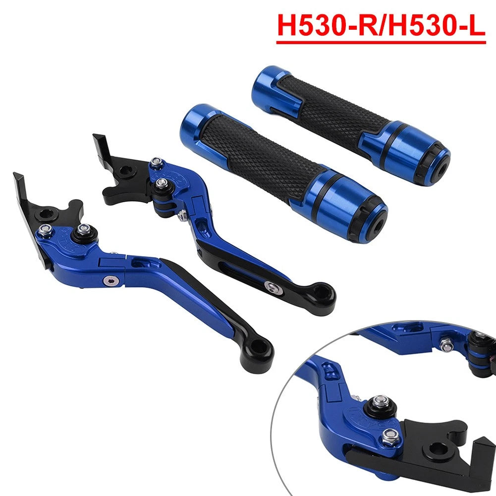Folding Extendable Brake Clutch Levers Grip Set for Yamaha TMAX 530/560 (2017–2023)