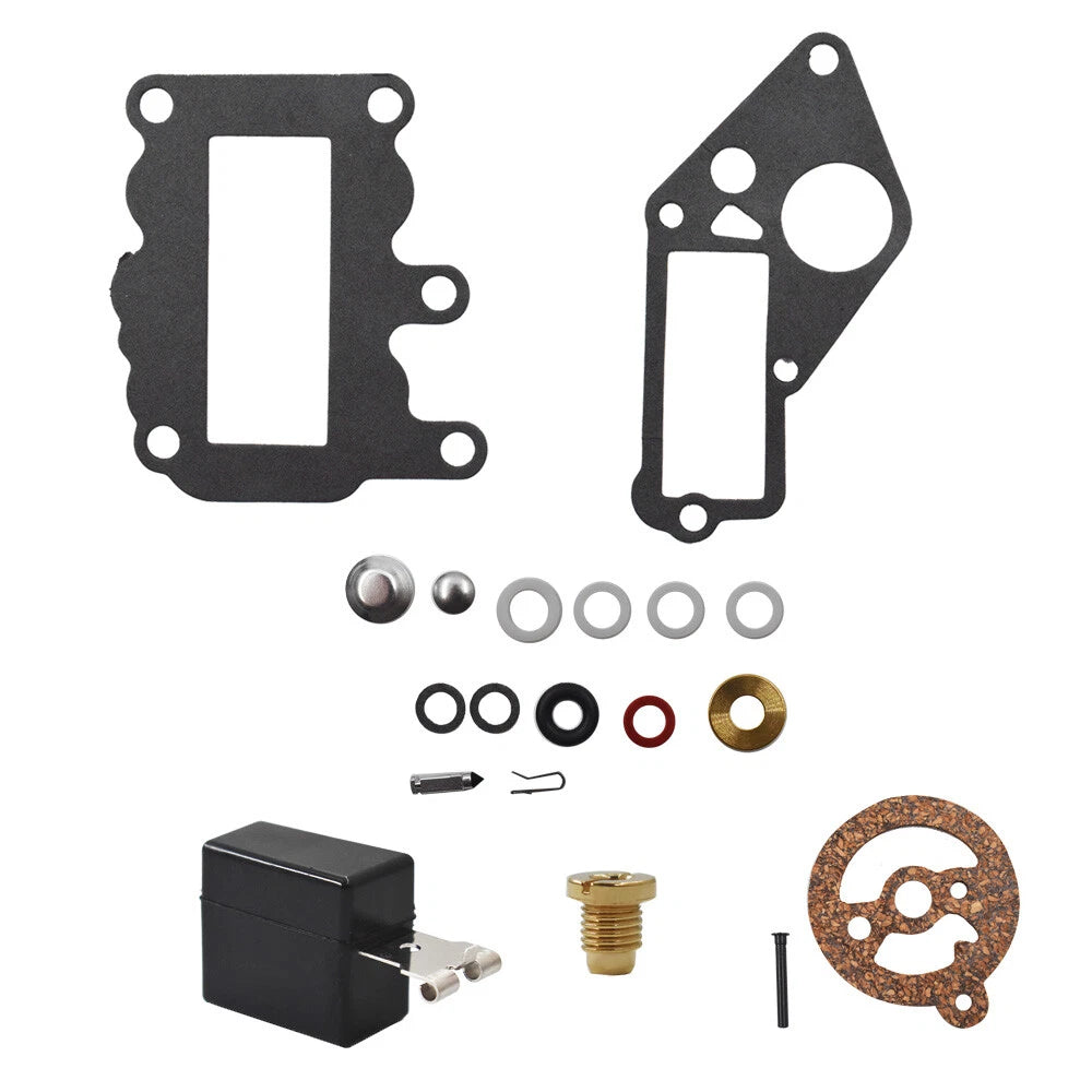 Carb Kit w/Float for Johnson Evinrude Outboard 9.5 (382048)