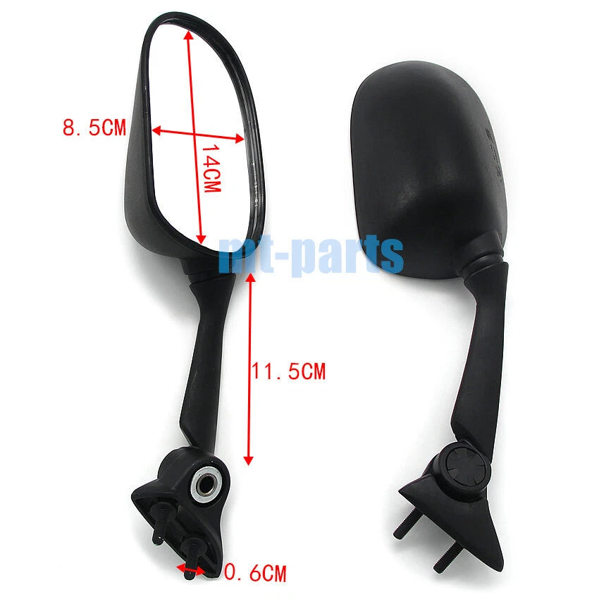 Rear View Mirror for Yamaha YZF R1 (2009–2014) 14B-26280-00, 14B-26290-00