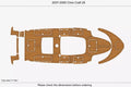 EVA Pad Foam Teak Deck Flooring for Chris Craft 29 (2010)