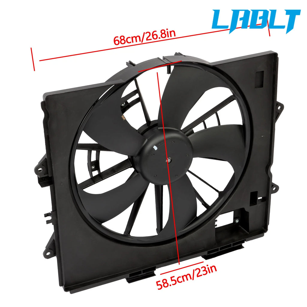 Radiator Condenser Fan Assembly for Cadillac CTS (2009–2013)