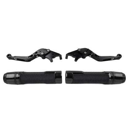 Extendable Brake Clutch Lever Grip Set for Suzuki GSXR750 (2000–2008)