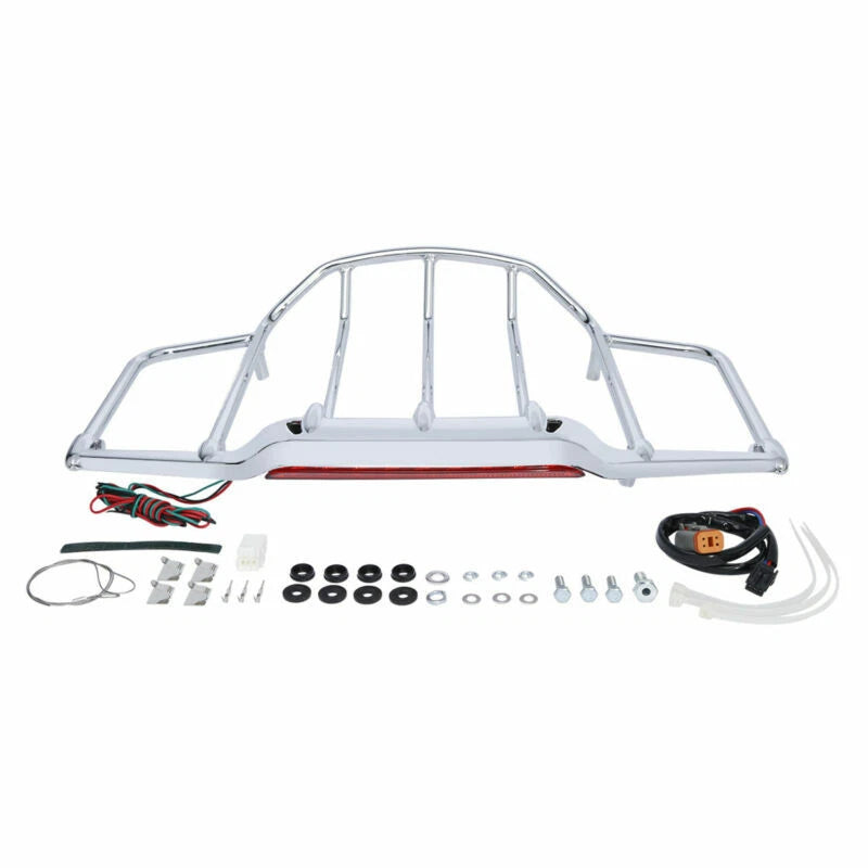 LED Trunk Luggage Rack for Harley Touring Electra Glide (1993–2013)