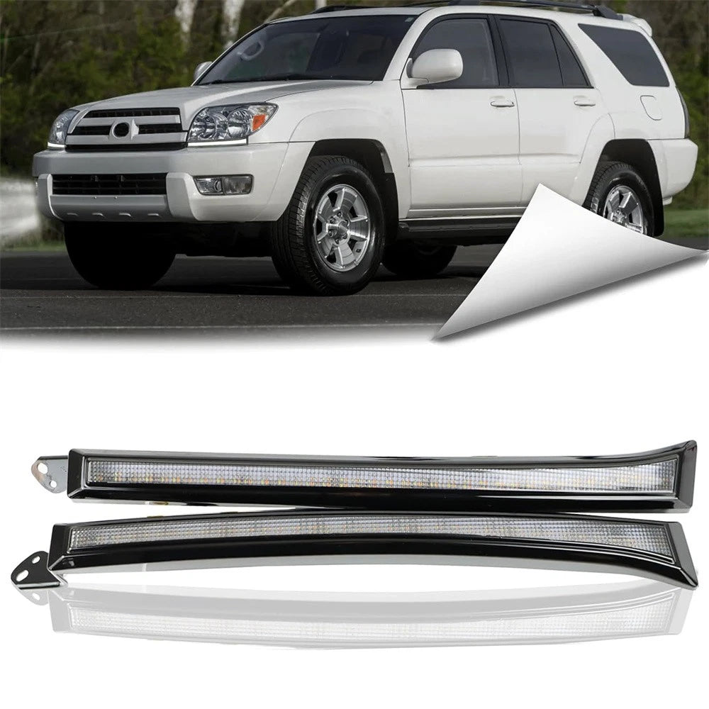 Front Left & Right Headlight Daytime Running Light For Toyota 4Runner 2003-2005