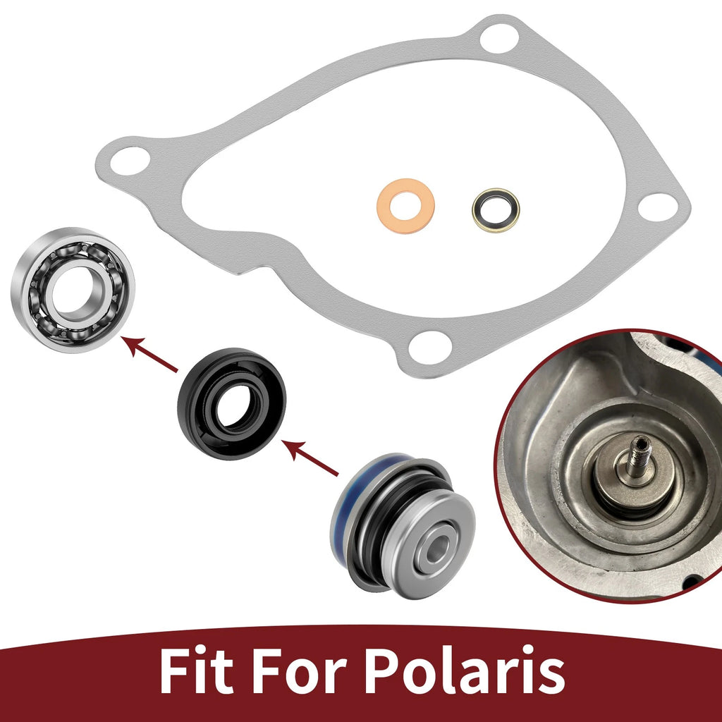Water Pump Bearing Seal Gasket Kit for Polaris Magnum 425 500 (1995–2005)
