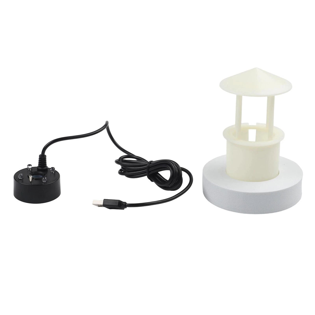 LED Fogger Nebulizer for Bird Baths and Rock Gardens (300ml Output)