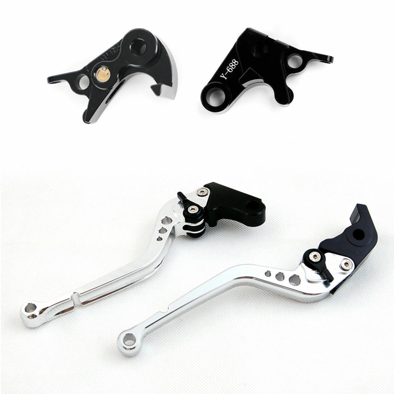 Long Clutch Brake Lever for Yamaha YZF R1/R1M/R1S (2015–2021), YZF R6 (2017–2020) T9
