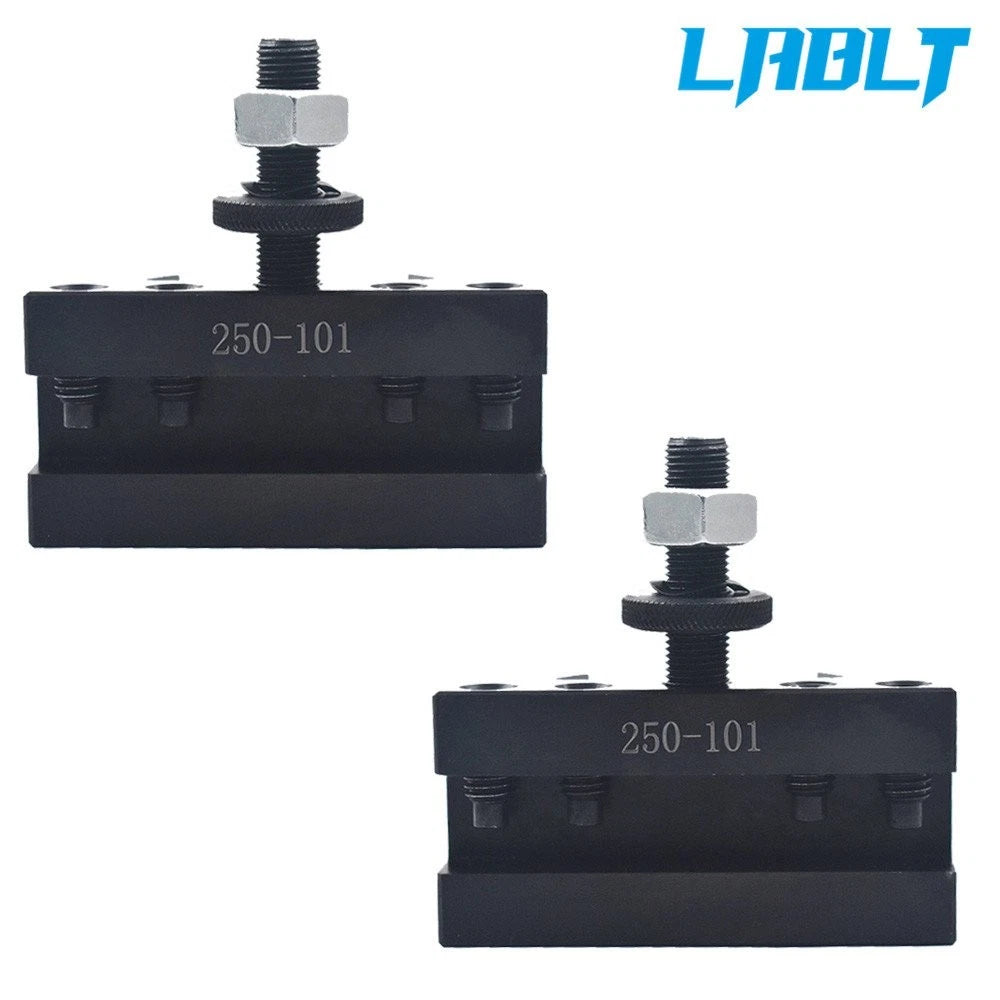 2X Quick Change Tool Post Turning & Facing Holder for Lathe (AXA 250-101)