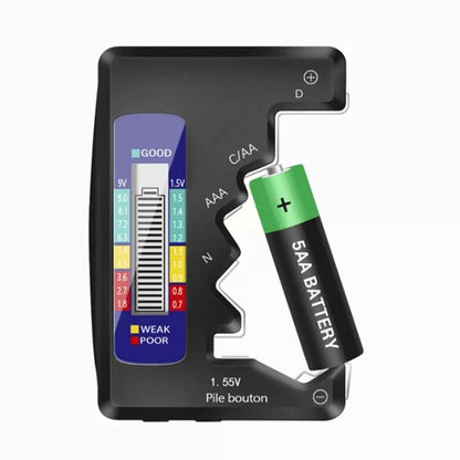 Battery Tester for Automotive Vehicles (Digital LCD Display)