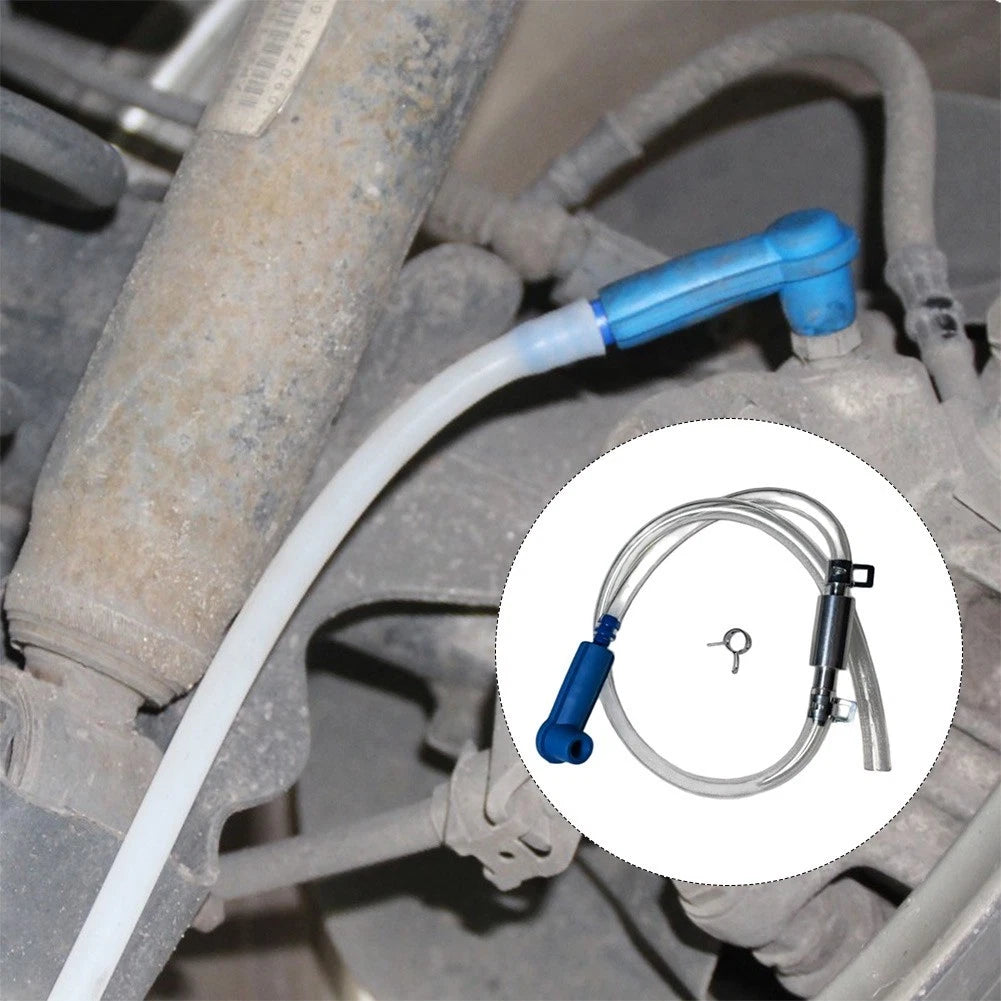 Brake Bleeding Tool Set with Check Valve & 2 Adapters for Universal Use