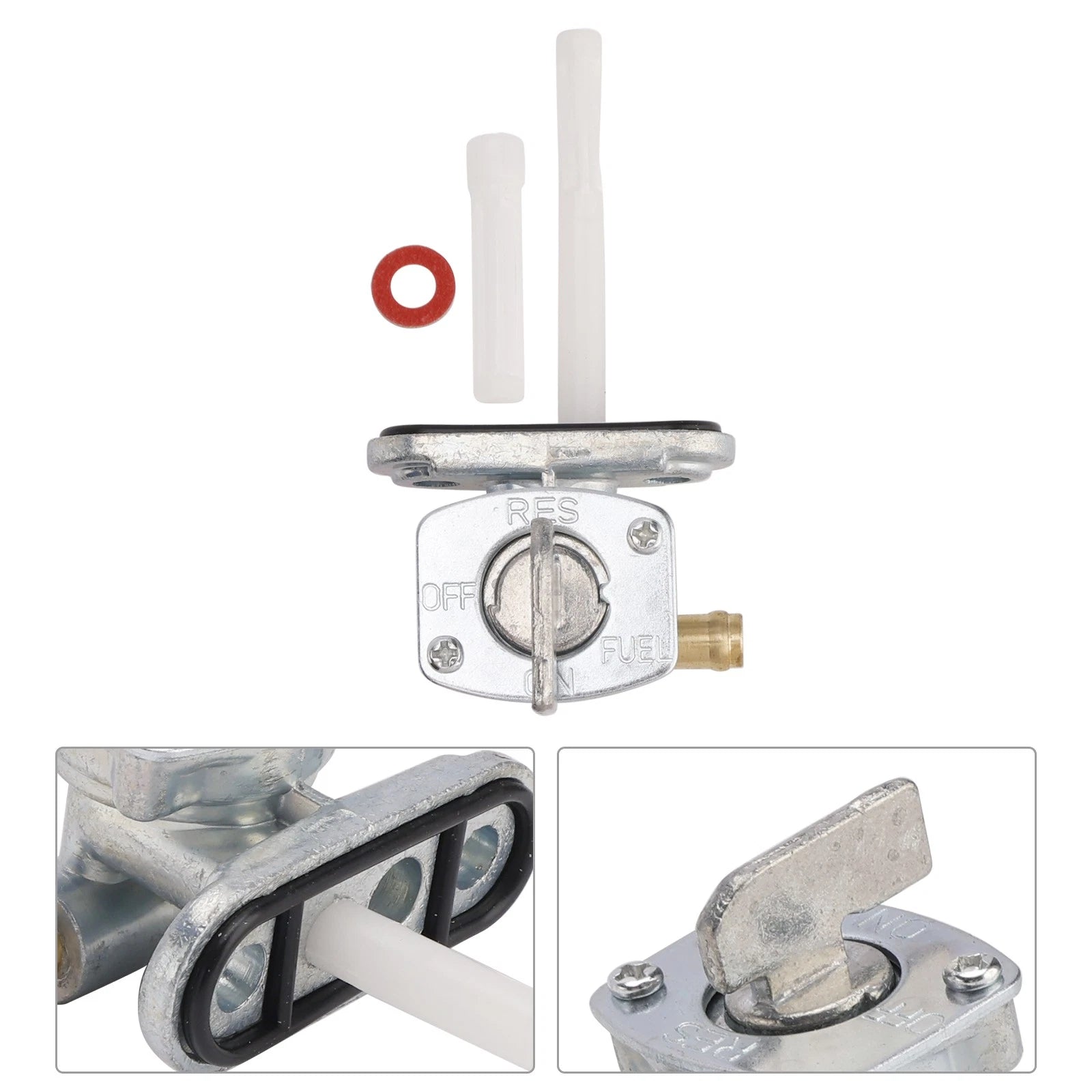Gas Tank Fuel Cock Valve Petcock for Yamaha YZF R1 XJ900 YZ80 (1998–2003) 4KM-24500-00