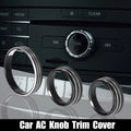 Headlight Volume Tune Knob Cover Set for Ford Mustang (2015–2020) Black