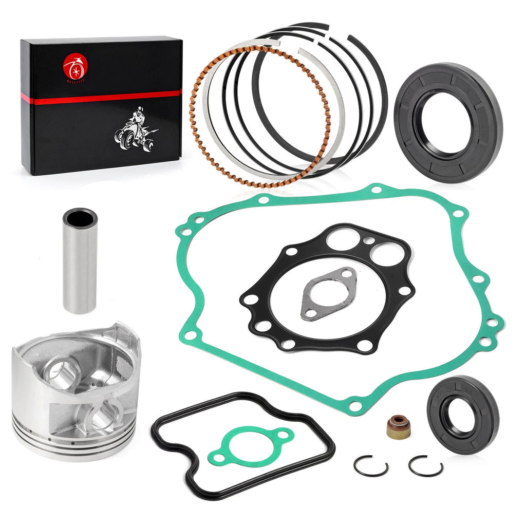 Top End Kit Piston Ring Gasket Seal for Club Car Golf Cart DS Precedent (FE350)