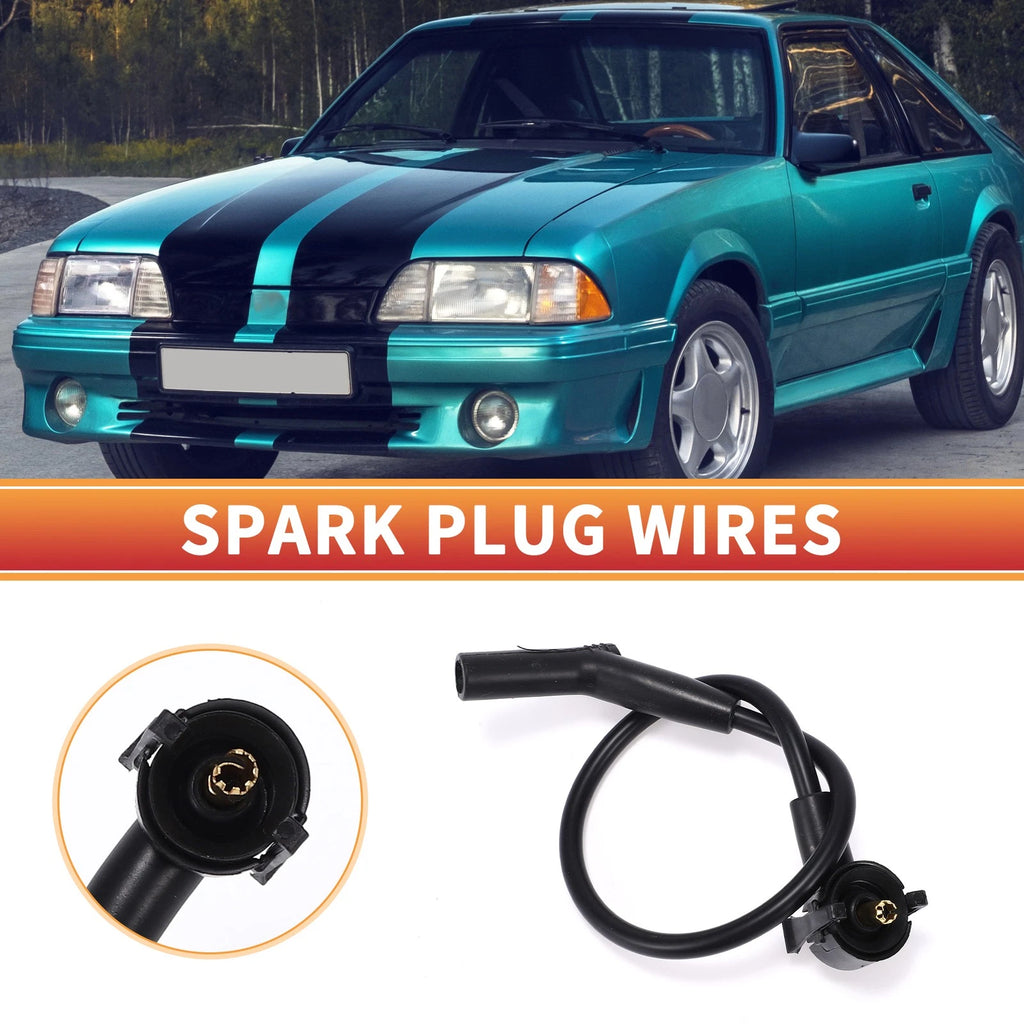 6 Pcs Spark Plug Wire Set Replacement for Ford Mustang (2005–2014)