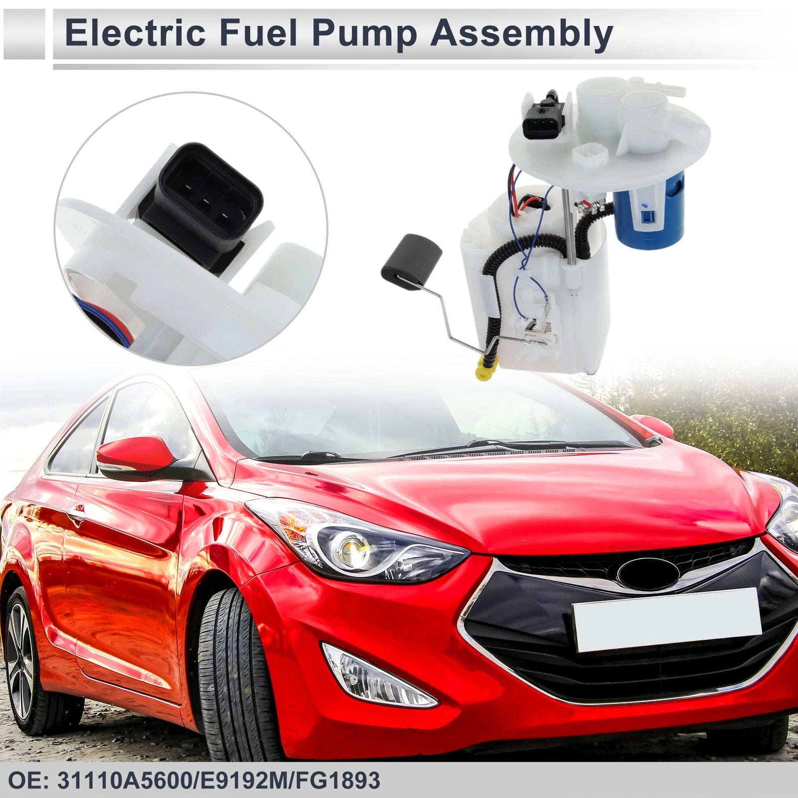 Fuel Pump Assembly Replacement for Hyundai Elantra Coupe Elantra GT (2012–2018)