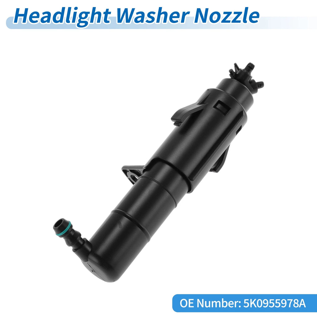Headlight Washer Nozzle Left Right Replacement for Volkswagen Golf MK6 (2009–2014)