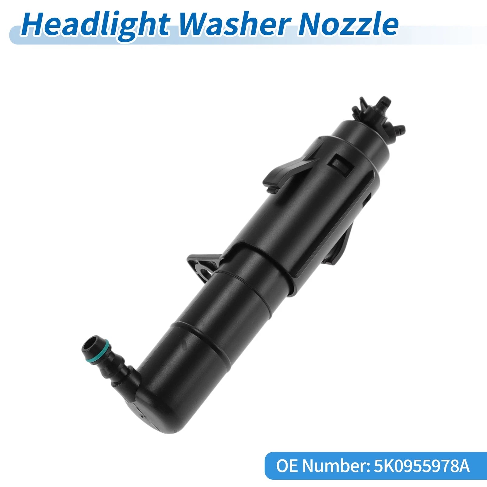 Headlight Washer Nozzle Left Right Replacement for Volkswagen Golf MK6 (2009–2014)