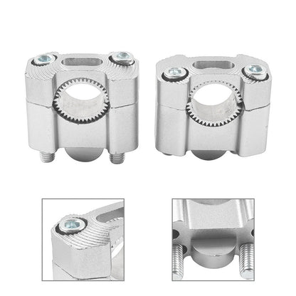 HandleBar Fat Bar Mount Clamps Risers Adaptor for Dirt Pit Bike ATV