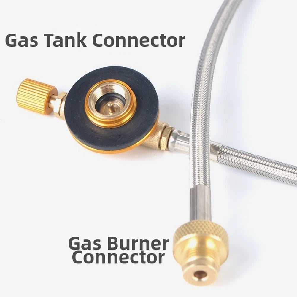 Gas Stove Extension Pipe 100cm for Flat Gas Canisters