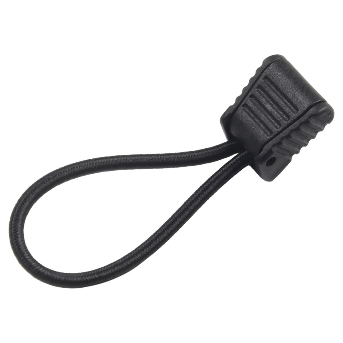 Set of 4 Hose Clips for Scuba Diving 6.5cm Black Elastic Bungee Rope