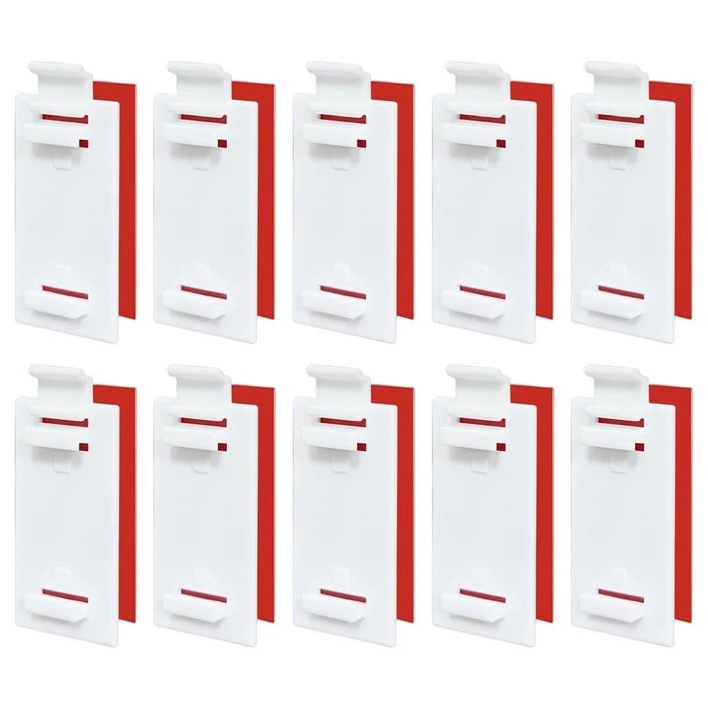 10X Sticky Brackets for Klemmfix and Twin Roller Blinds