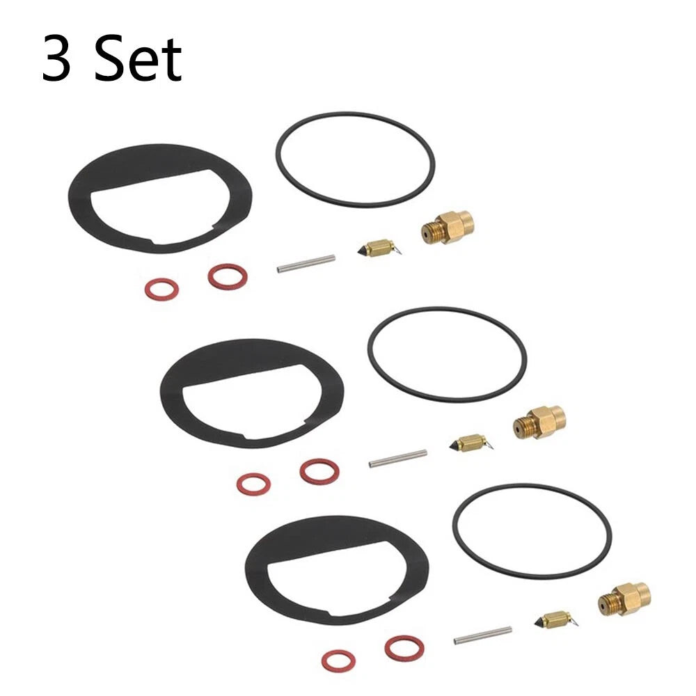 Set of 3 Carburetor Rebuild Kit Gasket Diaphragm for Kohler K301 K241 K321 K330 K331