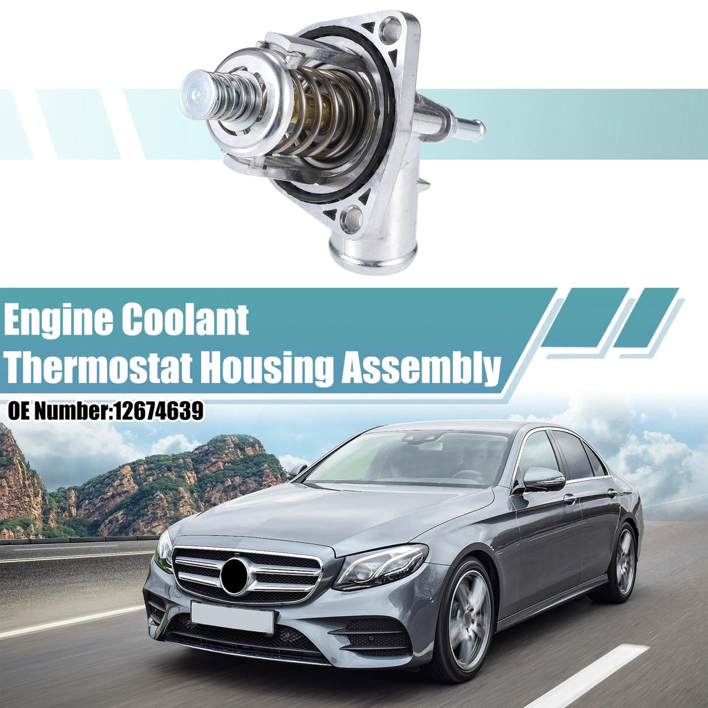 Coolant Thermostat Housing Assembly Replacement for Chevrolet (2010–2018)
