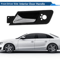 Front Passenger Side Interior Door Handle for VW Bora (2008–2012) Black Chrome