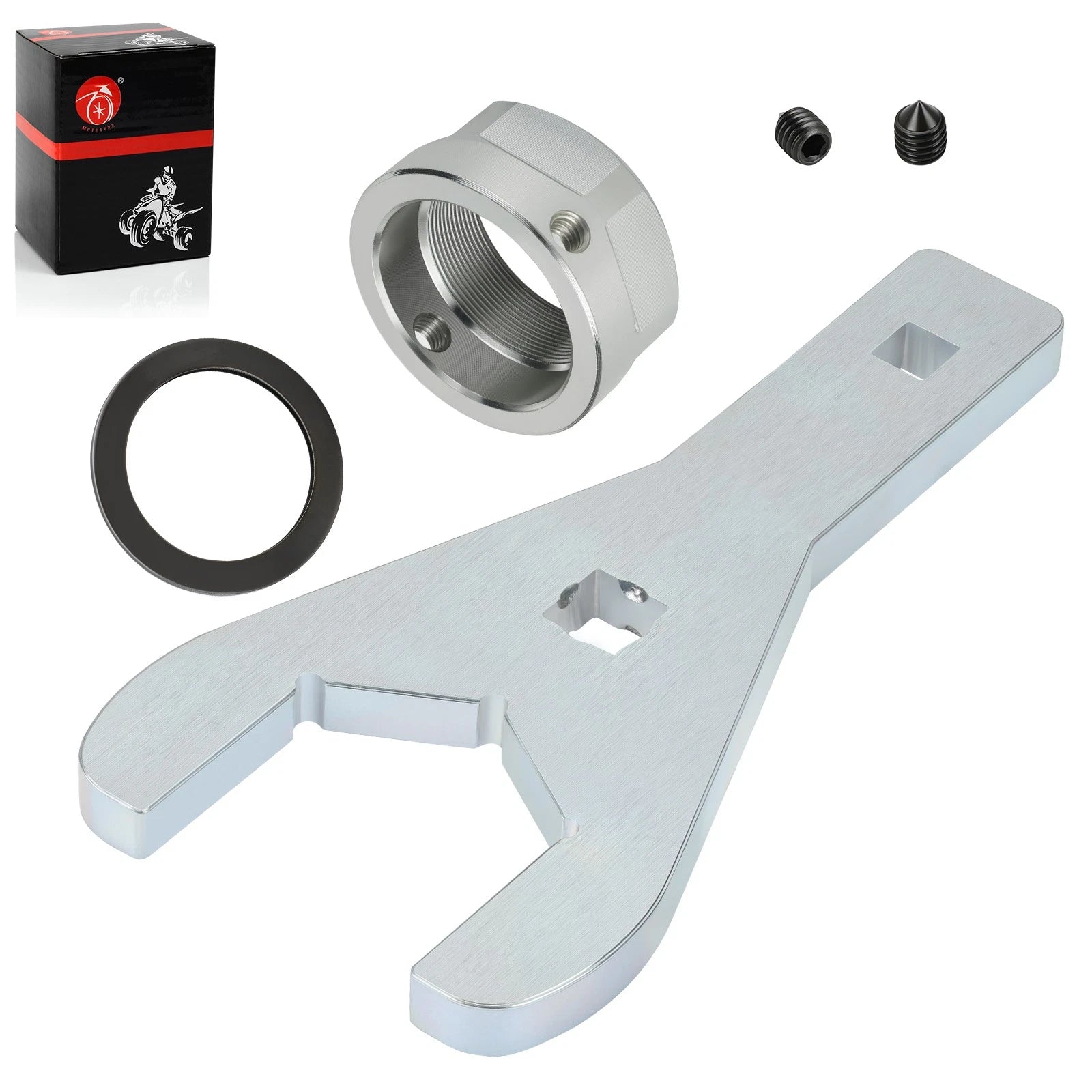 46mm Rear Axle Nut Wrench Tool for Yamaha Raptor 700/YFZ450/YFZ450X (2006–2023)