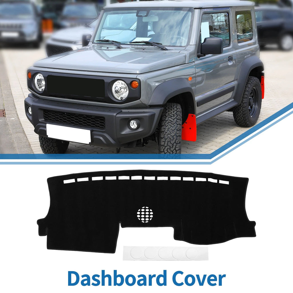 Dashboard Dash Cover Mat Sun Protector for Ford Ranger 2024 Black Pad