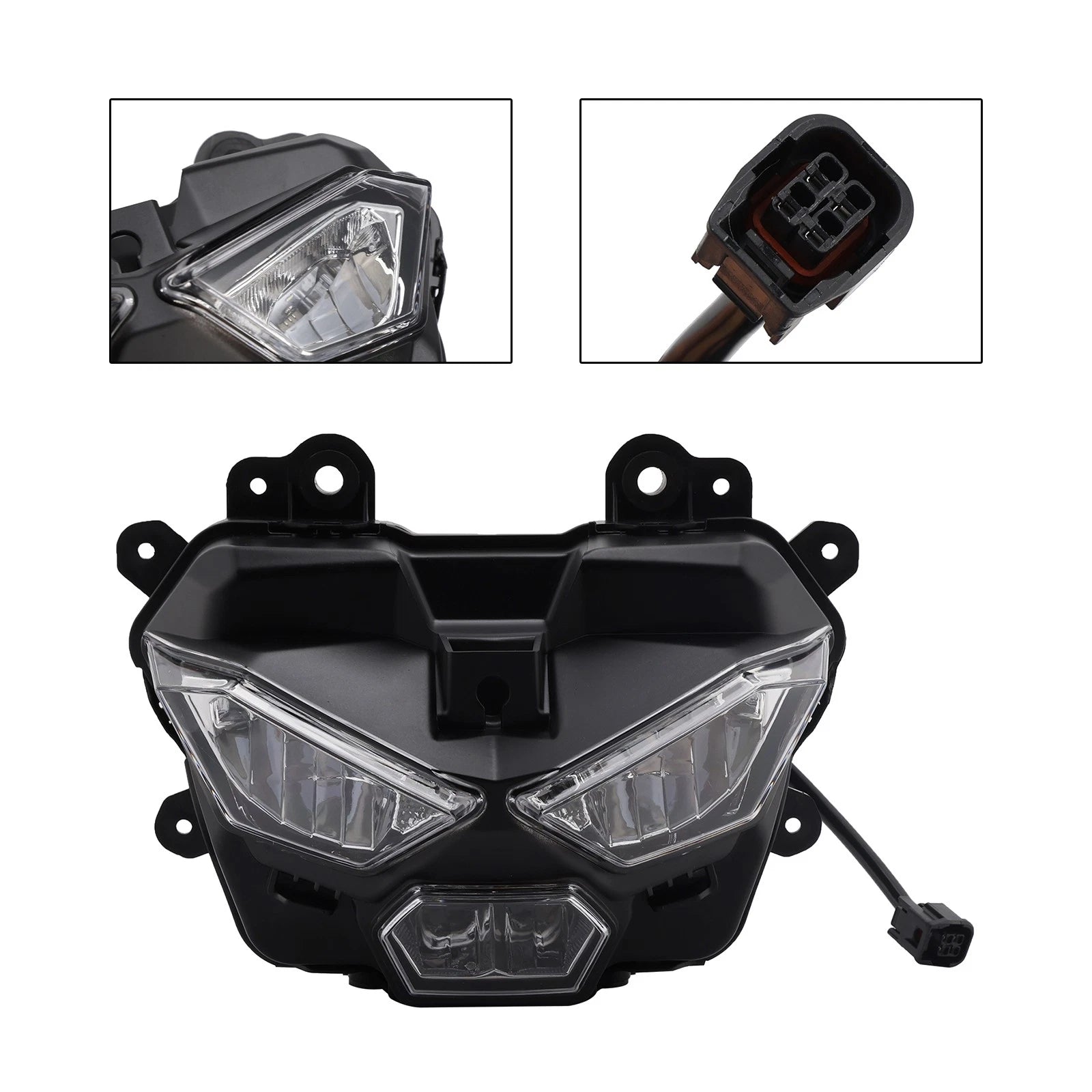 Headlamp Guard Protector for Kawasaki Ninja Z900 (2025) - LED Clear