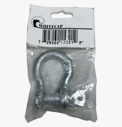 3X Hot Dipped Galvanized Steel Shackles 3/8'' for Whitecap S-1532P