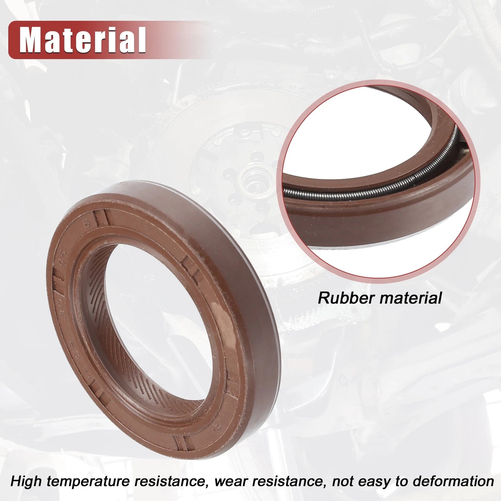 Crankshaft Seal Kit 2 Piece for Lexus IS 300 (2002–2005) Replacement