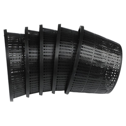 Set of 5 Large Mesh Pots for Pond Plants and Hydroponics Systems