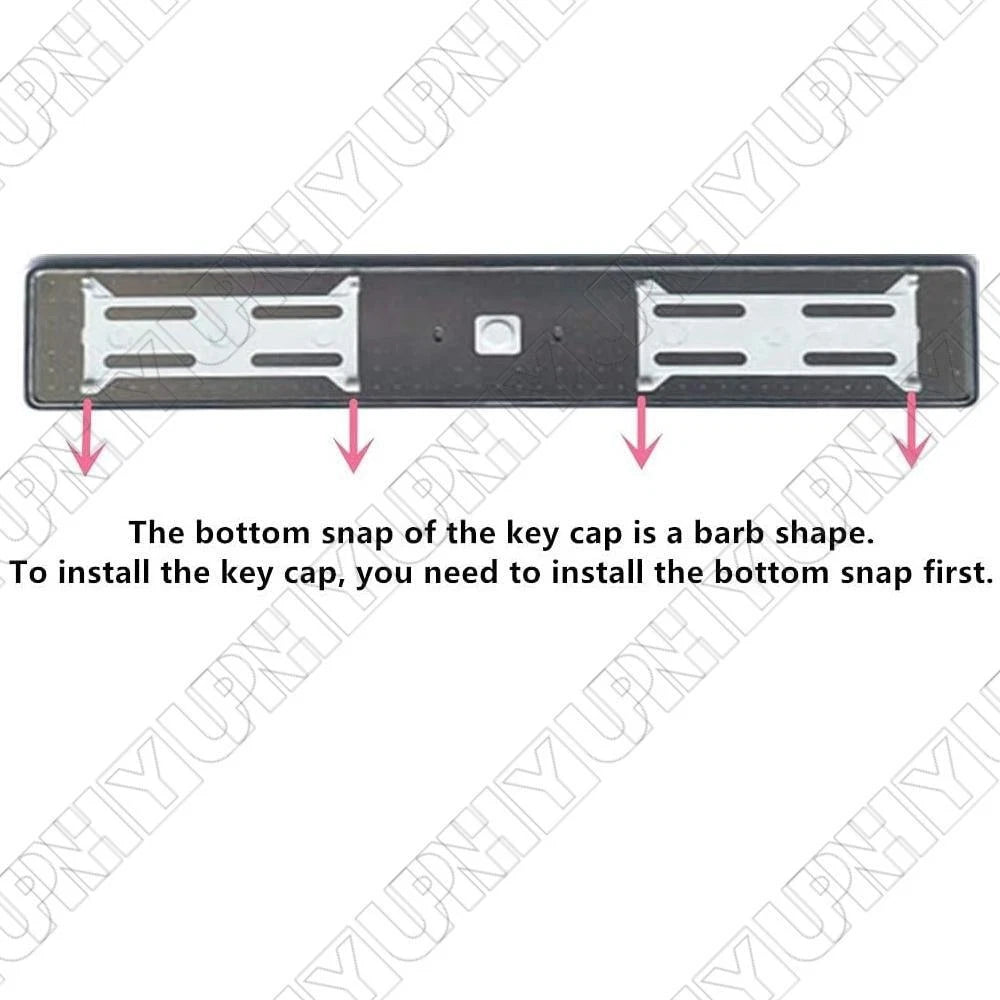 Space Bar Keyboard Key Clips for MacBook Pro 13" A1706 A1708 15" A1707 (2016–2017)