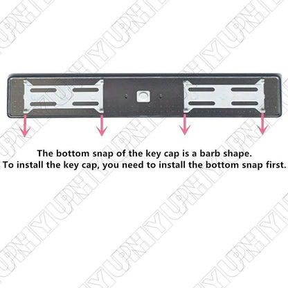 Space Bar Keyboard Key Clips for MacBook Pro 13" A1706 A1708 15" A1707 (2016–2017)