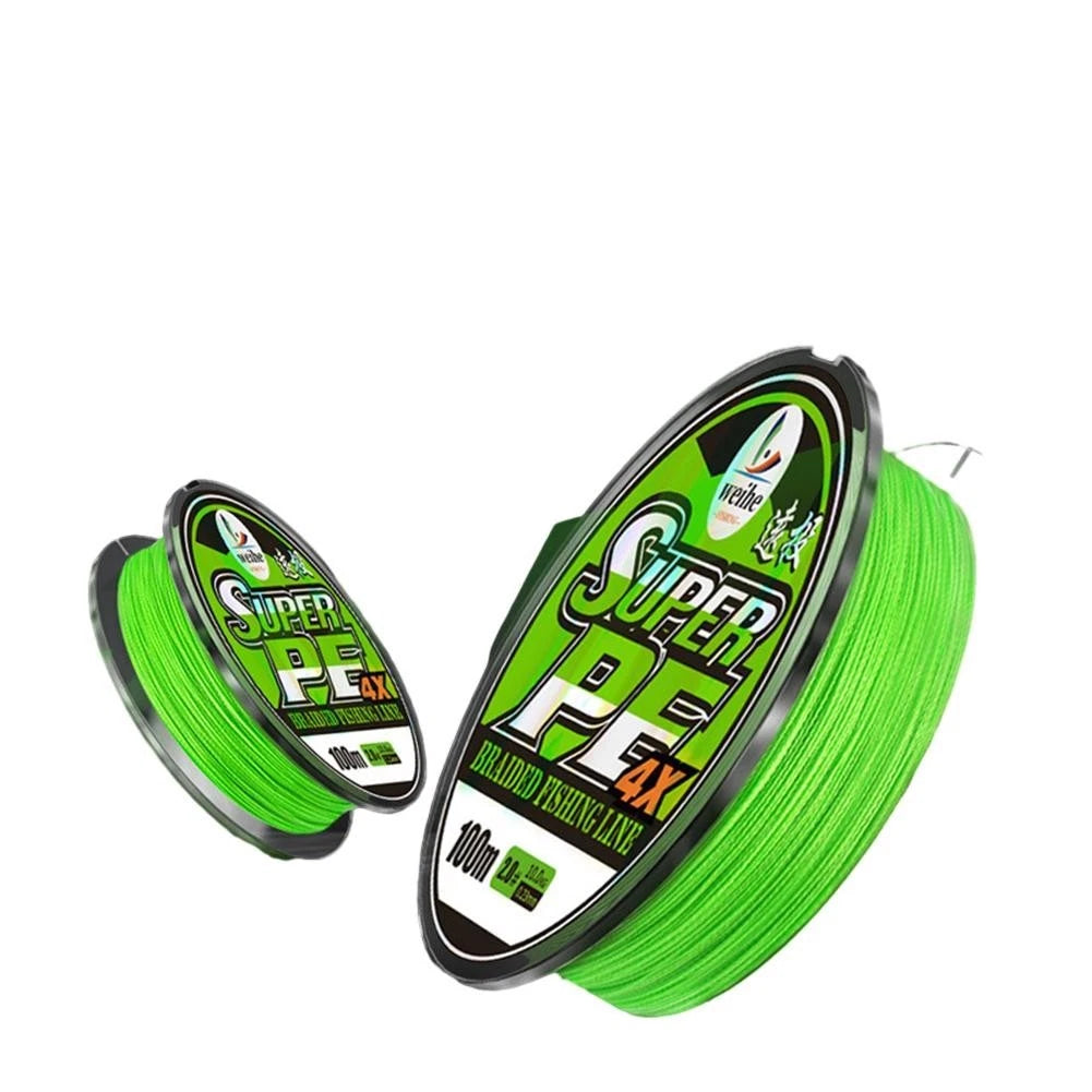 Fishing Line Fluorescent Green Smoother Casting Strong Coloring