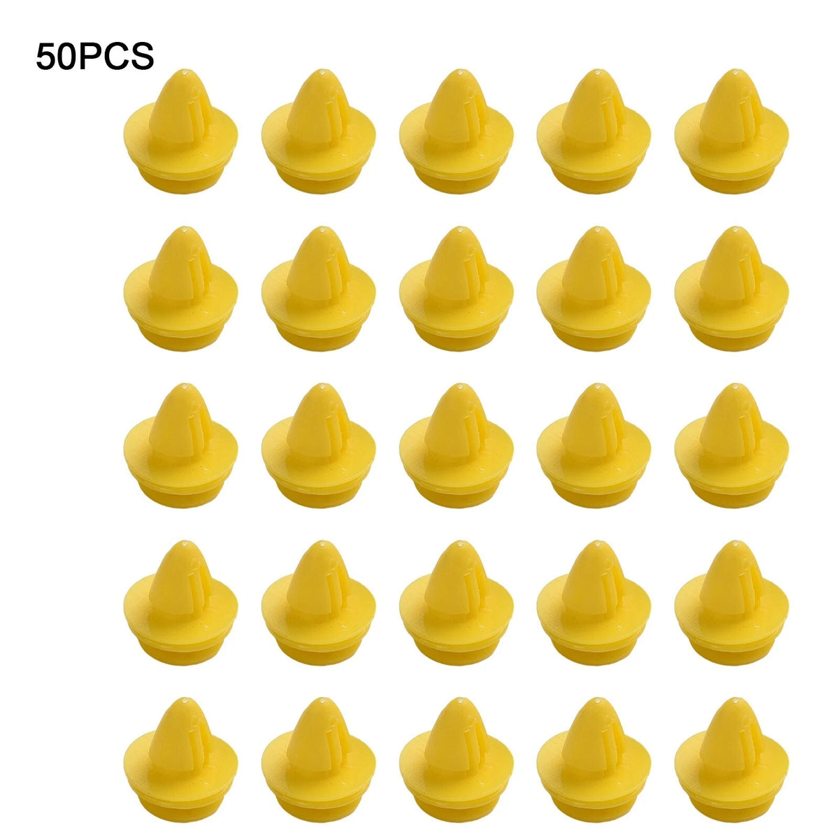 50x Yellow Door Trim Panel Clips for Volvo C30 V40 V50 XC60 (2006–2018)