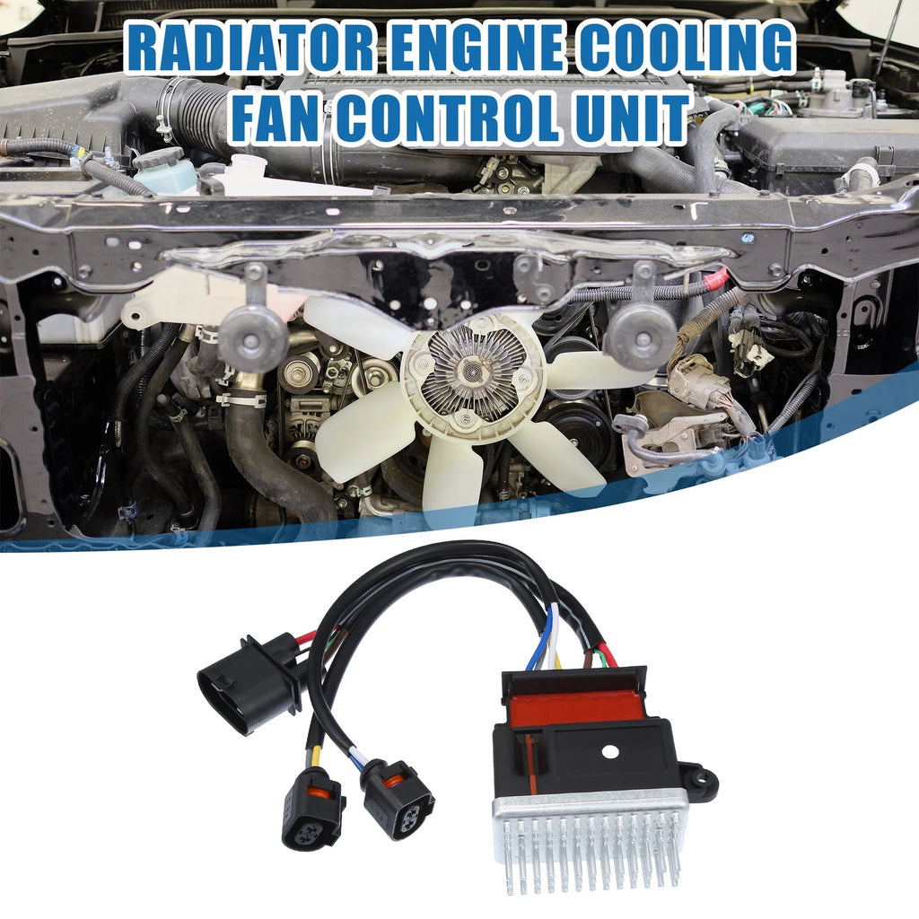 Engine Coolant Fan Control Unit Replacement for Audi A4 (2009–2016)