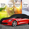 Full Car Cover for Chevy Corvette (210T, Waterproof, Outdoor, All Weather)