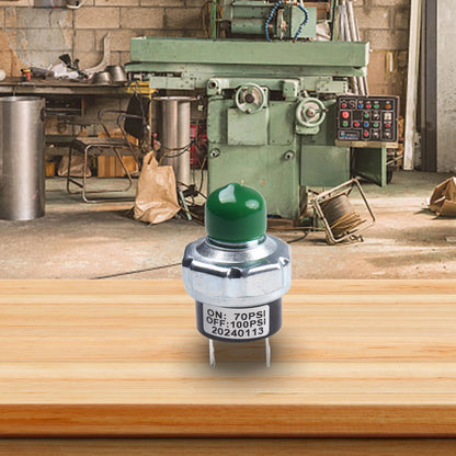 Pressure Switch for 1/4" NPT Aluminum Alloy (Silver Color)