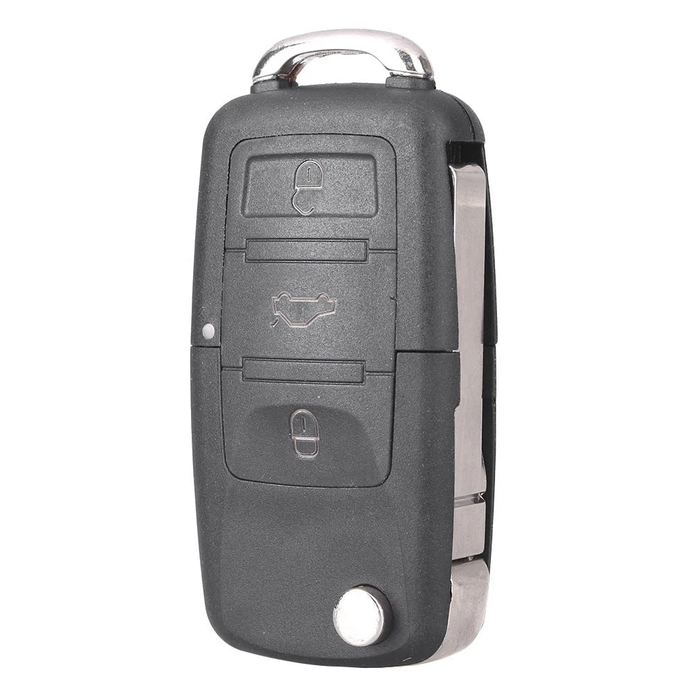 3-Buttons Remote Key Shell Fob Case for VW Jetta, Passat, Golf (Fits 2006–2021)